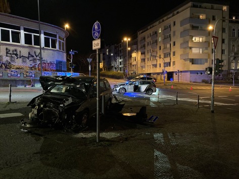 POL-AC: Schwerer Verkehrsunfall mit vier verletzten Personen