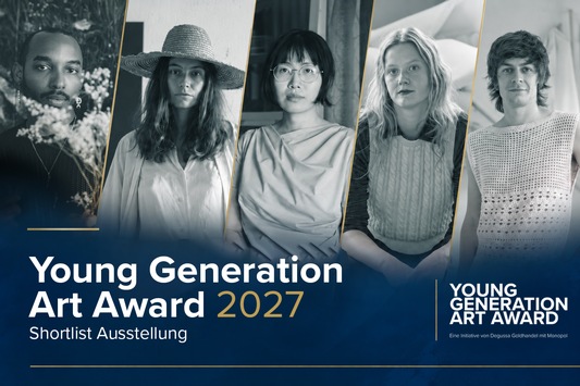 Degussa gibt Short-List des Young Generation Art Award bekannt