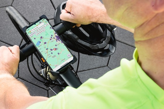 Liegengeblieben? Diese App hilft allen Radelnden