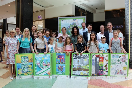 Beim 8. Plakatwettbewerb von wirBERLIN für Kinder wurden Gewinner im ALEXA gekürt