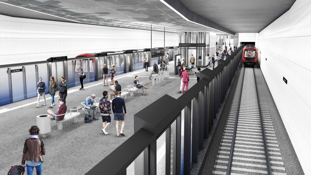 Deutschlands größtes U-Bahn-Bauprojekt in Hamburg: Die vollautomatische Linie U5