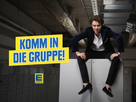 Neue EDEKA-Ausbildungskampagne: Komm in die Gruppe