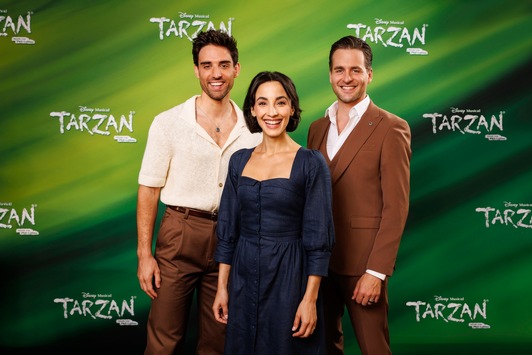 Zwei Tarzans, eine Jane: Philipp Büttner und Abla Alaoui übernehmen die Hauptrollen – Alexander Klaws spielt Premiere