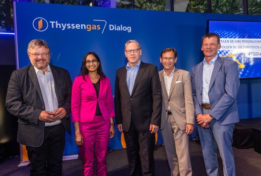 Thyssengas Dialog #02 am 01. Juni 2023 / Es geht los: Unternehmen präsentieren konkrete Wasserstoff-Projekte in Nordrhein-Westfalen und setzen dabei auf Kooperation