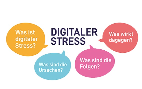 Forschung zu digitalem Stress / Neuer Online-Wegweiser
