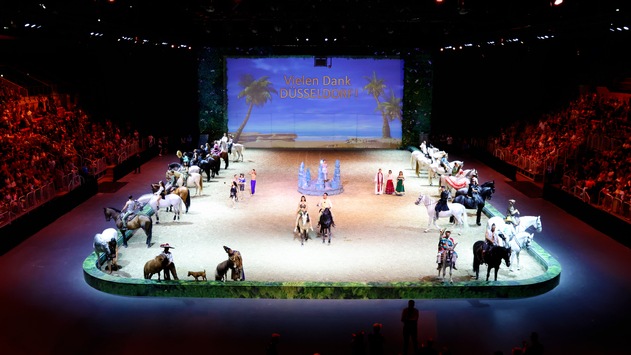 CAVALLUNA Geheimnis der Ewigkeit: Europas größte Pferdeshow feiert fulminanten Tourabschluss