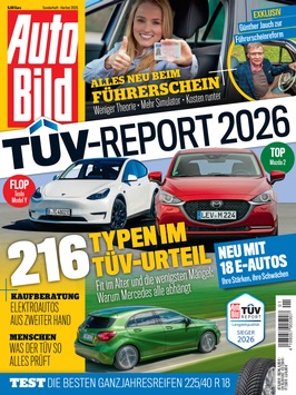 TÜV-Report 2026: Gebrauchte Elektroautos fahren in Sachen Sicherheit vorne mit