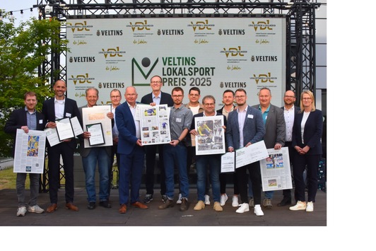 Über 100 Einreichungen für den 22. Veltins Lokalsportpreis / Veltins Lokalsportpreis 2025: der Blick für das große Ganze und das richtige Gespür für Emotionen