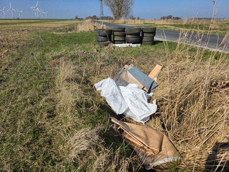 POL-IZ: 260324.1 Norddeich: Zeugen nach illegaler Müllentsorgung gesucht!