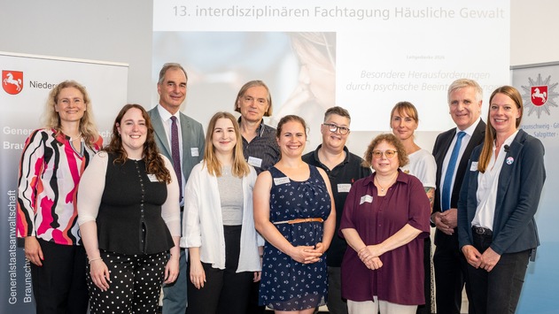 POL-BS: 13. Interdisziplinäre Fachtagung "Häusliche Gewalt" widmet sich den besonderen Herausforderungen durch psychische Beeinträchtigungen