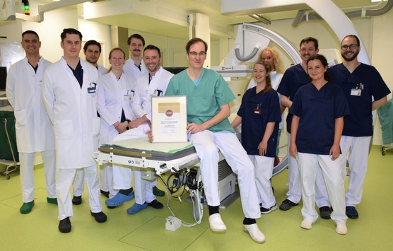 Bestmögliche Versorgung von Krebspatienten / Klinik für Diagnostische und Interventionelle Radiologie am Universitätsklinikum Marburg erhält internationales IASIOS-Zertifikat