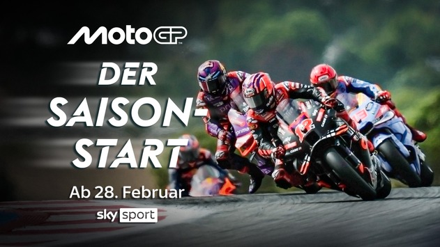 Der Saisonstart der MotoGP(TM) 2025 in Thailand am Wochenende live und exklusiv bei Sky Sport