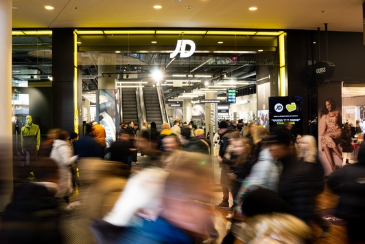 Pressemitteilung: JD Sports feiert Wiedereröffnung in der EUROPA-Galerie Saarbrücken