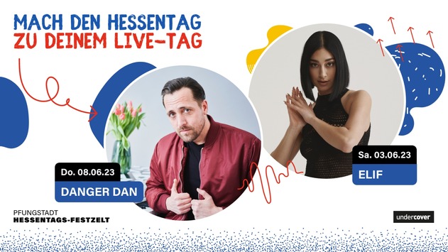 Hessentag 2023: Mit Elif und Danger Dan ist das Line-Up für den Hessentag komplett