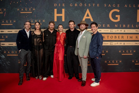 Die größte Sage der Welt: HAGEN - IM TAL DER NIBELUNGEN feiert Premiere in München / Kinostart am 17. Oktober 2024