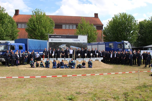 THW HH MV SH: Spatenstich für THW-Neubau in Rendsburg