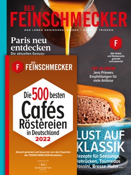 Frisch serviert und aufgebrüht: / DER FEINSCHMECKER kürt die besten Cafés und Röstereien in Deutschland