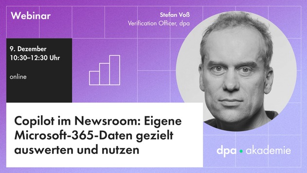 Copilot für Journalisten - KI im Newsroom | dpa-Akademie