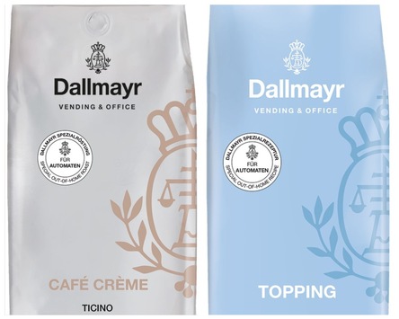 Redesign für Dallmayr Vending & Office Packungen