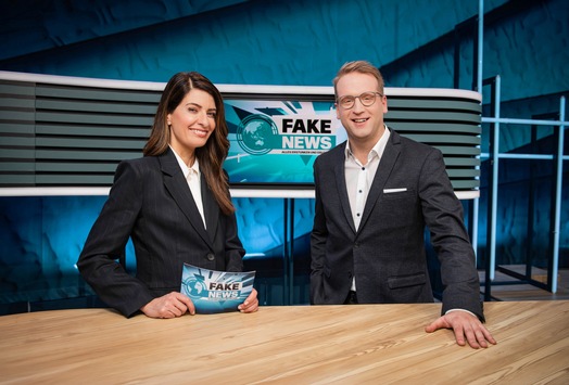 Fake, aber funny! Linda Zervakis, Katrin Bauerfeind und Benni Stark verbreiten am Mittwoch auf ProSieben die 