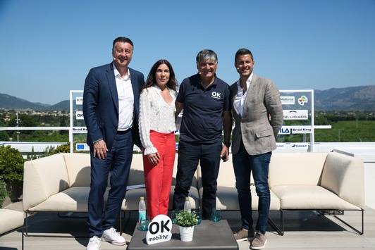 OK Mobility sponsert internationales Spitzentennis in Stuttgart und Mallorca
