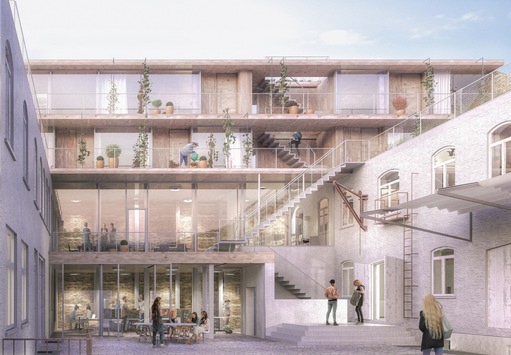 Hinterhof „Rudolf Fünf“ liefert Auswege aus dem Wohnraummangel / Karlsruher Musterquartier als Modell für Nachhaltigkeit