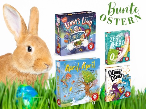 Bunte Spieletipps von Piatnik – Ideal fürs Osternest und die Osterferien