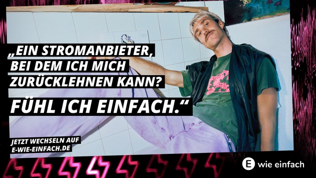 Fühl ich einfach: E WIE EINFACH zeigt, wie man die junge Zielgruppe begeistert. Emotionale Kampagne mit Sänger Kasi setzt dabei voll auf Gen-Z-Awareness.