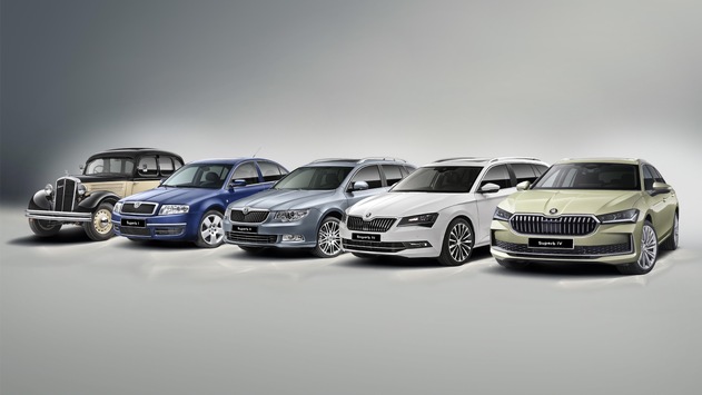 Škoda Superb: Vor 90 Jahren startete die Produktion des ersten Modells mit dem legendären Namen