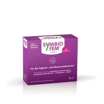 Neu für die Frauengesundheit: Symbiofem® Intim unterstützt Harnwege und Vaginalflora