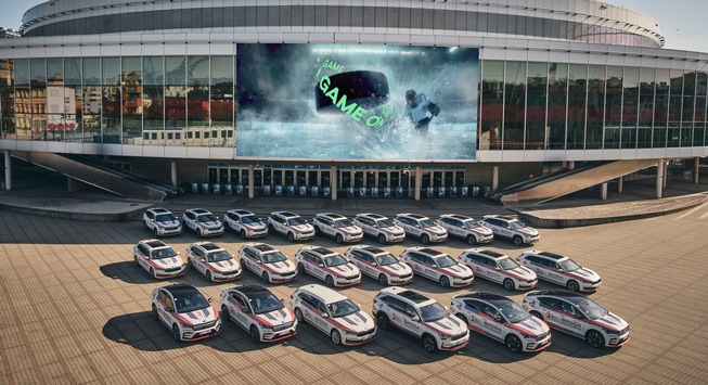 Škoda Auto ist zum 31. Mal offizieller Hauptsponsor der IIHF Eishockey-Weltmeisterschaft