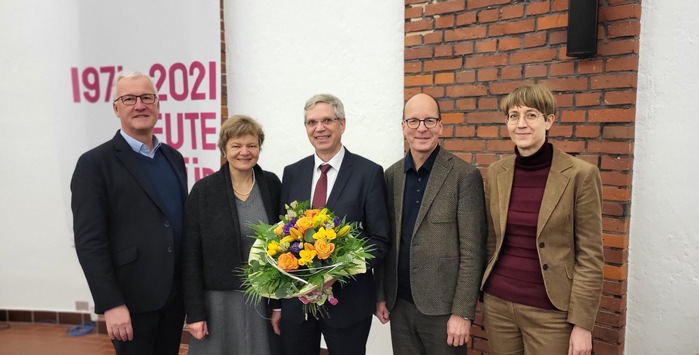 René Matzdorf als Vizepräsident der Universität Kassel wiedergewählt