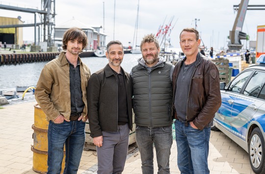 Dreh für neuen NDR Bundespolizei-„Tatort: „Schwere See“