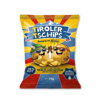 Tirol hat seinen offiziellen Snack: Die Tiroler Tschips sind da!