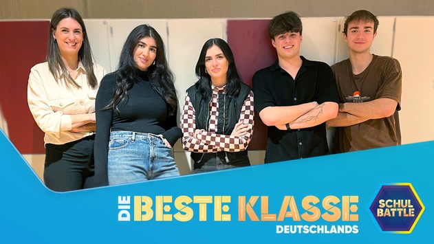 "Die beste Klasse Deutschlands": Drehstart zur Frühjahrs- und Herbststaffel 2024 / Klassen treten im neuen Vorrunden-Modus in Schulbattles an