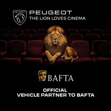 PEUGEOT wird offizieller Partner der BAFTA