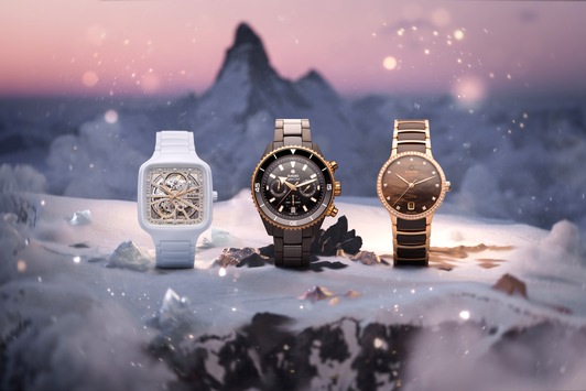 Rado entführt in eine magische Winterwelt - Drei Uhren als perfekte Festtagsgeschenke