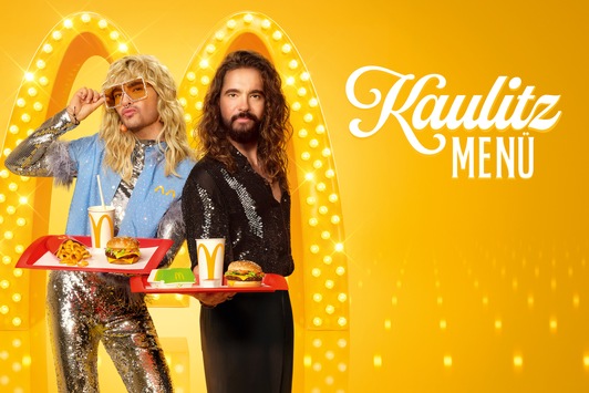 <div>Weltstars Bill & Tom Kaulitz bekommen ihr eigenes McDonald's Menü: McPlant® Variationen in Deutschland</div>