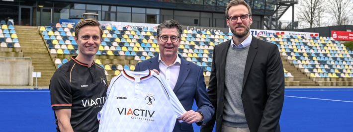 Gemeinsam gesund in Bewegung sein / Die VIACTIV Krankenkasse steht als neuer Gesundheitspartner an der Seite des Deutschen Hockey-Bundes