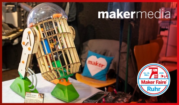 Maker Media: Erste Anlaufstelle für die Maker-Community / Einladung zum Meetup auf der Maker Faire Ruhr