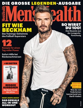 David Beckham im großen Men's Health-Interview: 