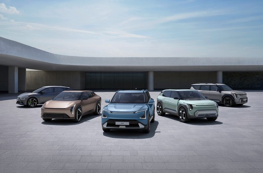 Kia treibt Popularisierung von Elektroautos voran: EV5 und zwei Studien auf "Kia EV Day" vorgestellt
