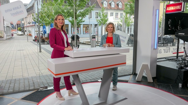 SWR / Katrin Eder (Bündnis `90/Grüne) kritisiert Kürzungen in der Pharmabranche / SWR Aktuell RLP Sommerinterview