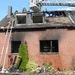 POL-DN: Hoher Sachschaden nach Wohnhausbrand Bild von der Einsatzstelle (Polizei Düren)