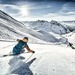Wintersportgenuss zum Sonnenaufgang BILD zu OTS - Wintersportgenuss zum Sonnenaufgang
Skifahren, HochjochTotale, Silvretta Montafon, Montafon, Sonnenaufgang, ...