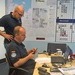 THW-HH MV SH: THW-Strom nach Brand auf Recyclinghof Einsatzkoordinierung in der THW Regionalstelle Lübeck