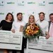 Légende de la photo du vainqueur du prix Challenge Sanitas 2018
Kathrin Lehmann (membre jury national), Raphael Bicker et ...